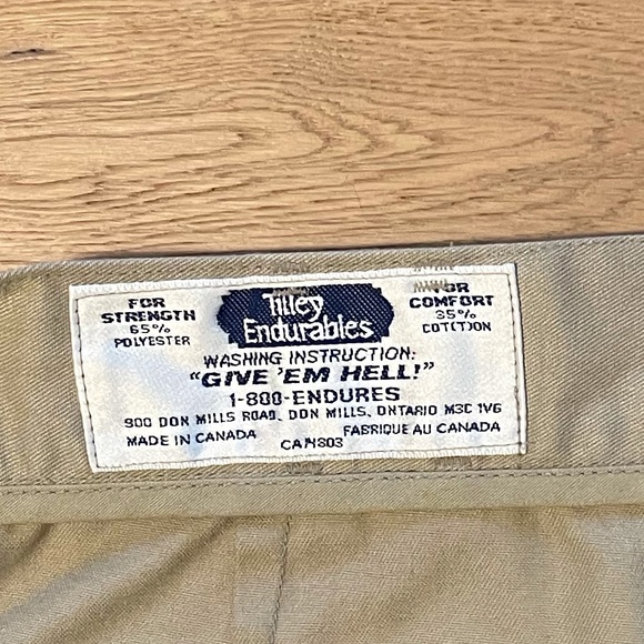NWOT Tilley Endurables cargo pants - Picture 2 of 11